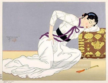 アジア人 Painting - tempete du coeur seoul coree 1948 ポール・ジャクレー アジア人
